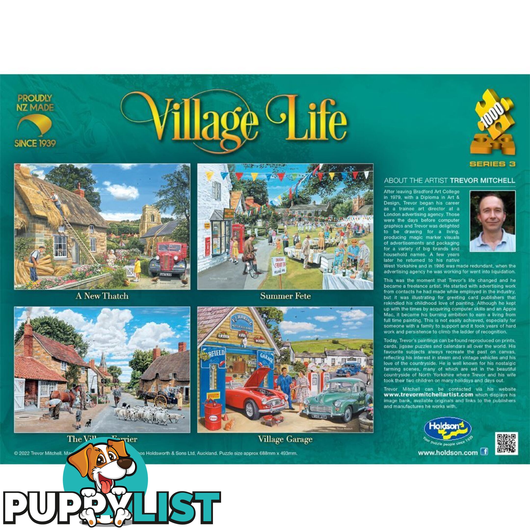 Holdson - Summer Fete - Village Life S3 Jigsaw Puzzle 1000 Pieces - Jdhol774814 - 9414131774814