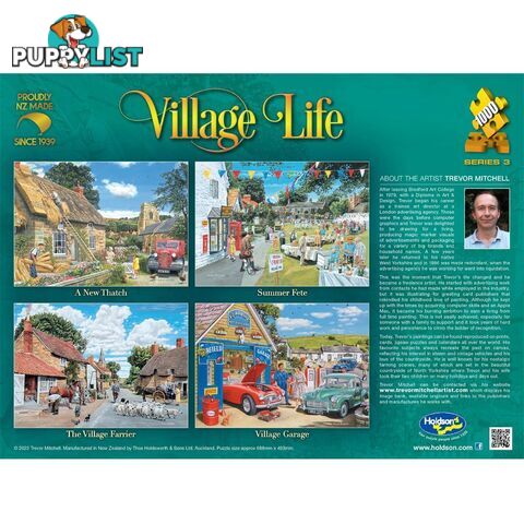 Holdson - Summer Fete - Village Life S3 Jigsaw Puzzle 1000 Pieces - Jdhol774814 - 9414131774814