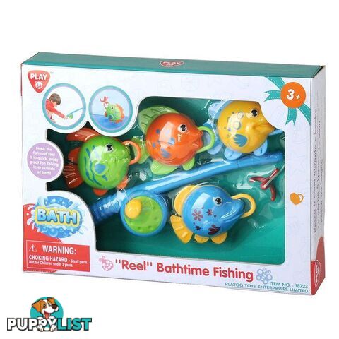 Reel Bathtime Fishing Set Playgo Toys Ent. Ltd Art64846 - 4892401187239