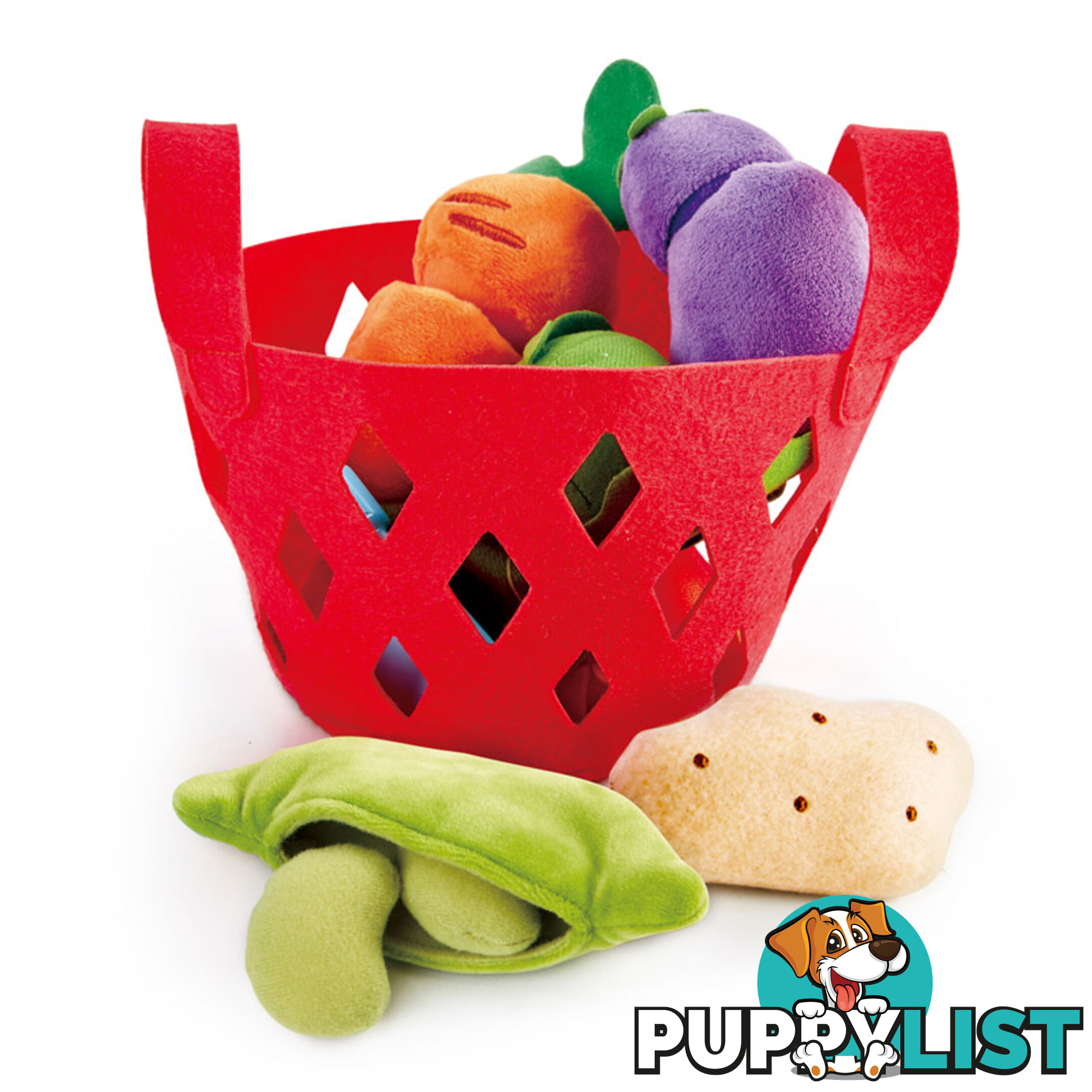 Hape -  Toddler Vegetable Basket - Ughe3167 - 6943478029163