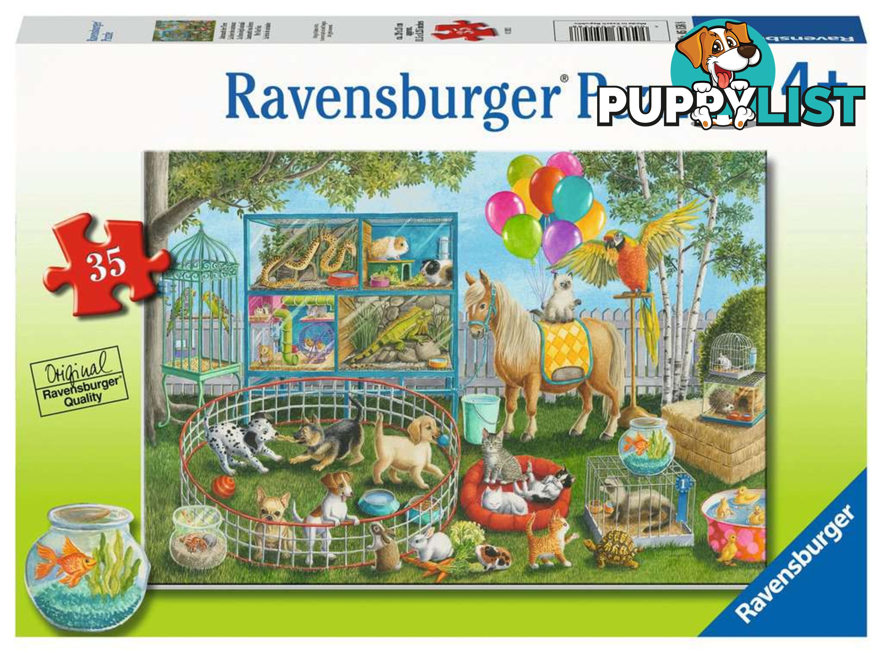 Ravensburger - Pet Fair Fun Jigsaw Puzzle 35pc Rb05158 - 4005556051588