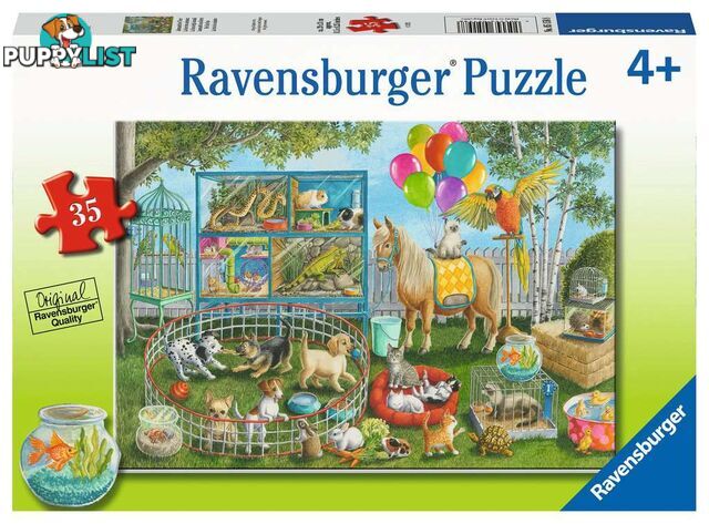 Ravensburger - Pet Fair Fun Jigsaw Puzzle 35pc Rb05158 - 4005556051588