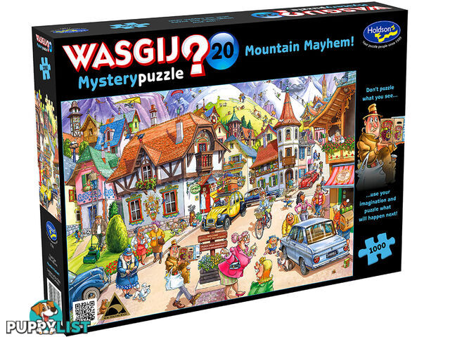 Wasgij - Mystery 20 Mountain Mayhem 1000 Piece Jigsaw Puzzle Hol773817 - 9414131773817