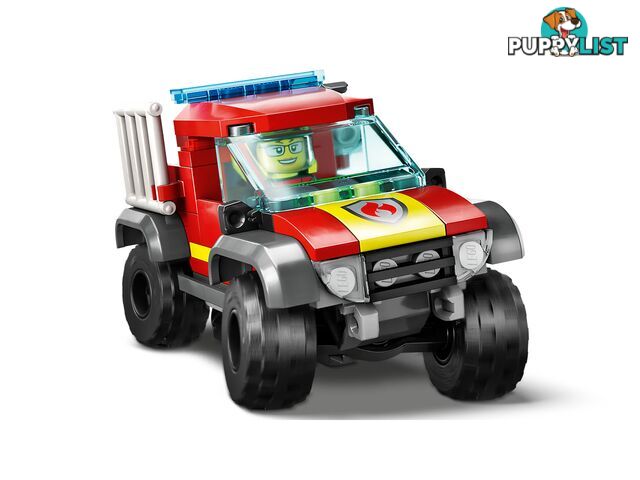 LEGO 60393 4x4 Fire Truck Rescue - City - 5702017416588