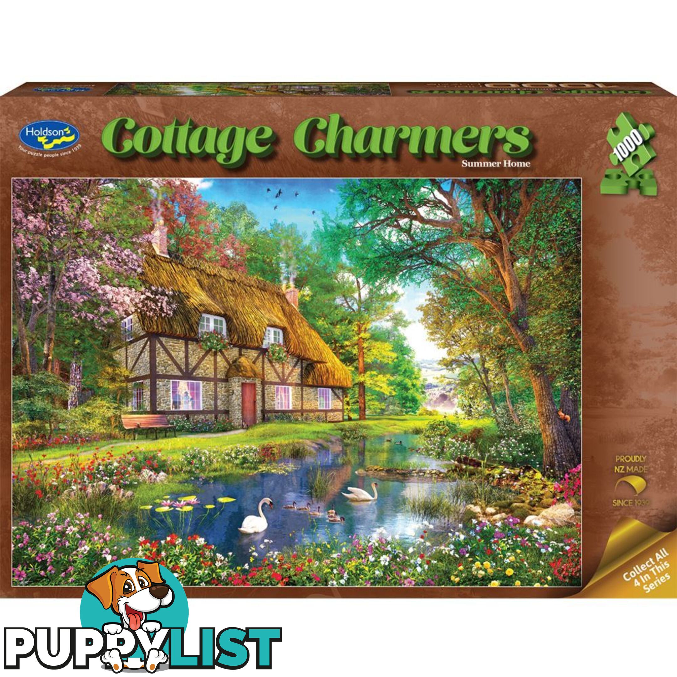 Holdson - Summer Home - Cottage Charmers Jigsaw Puzzle 1000 Pieces - Jdhol774401 - 9414131774401