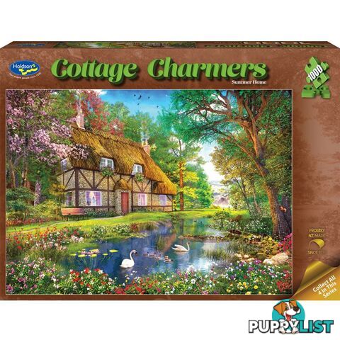 Holdson - Summer Home - Cottage Charmers Jigsaw Puzzle 1000 Pieces - Jdhol774401 - 9414131774401