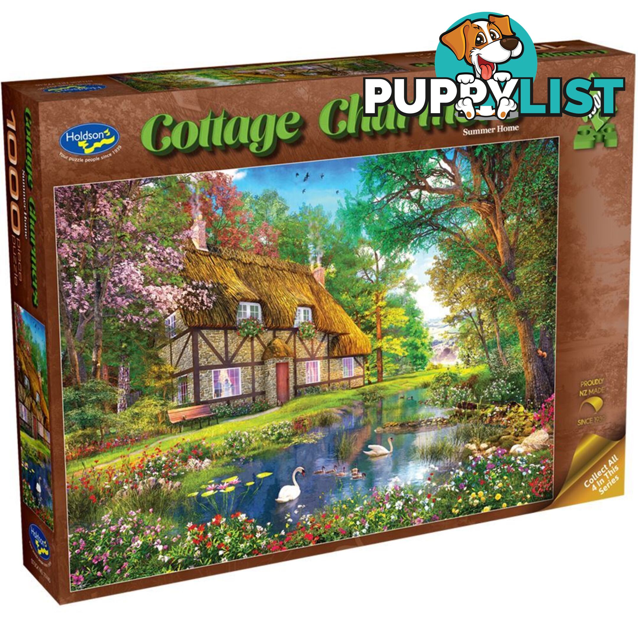 Holdson - Summer Home - Cottage Charmers Jigsaw Puzzle 1000 Pieces - Jdhol774401 - 9414131774401