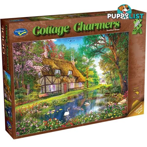 Holdson - Summer Home - Cottage Charmers Jigsaw Puzzle 1000 Pieces - Jdhol774401 - 9414131774401