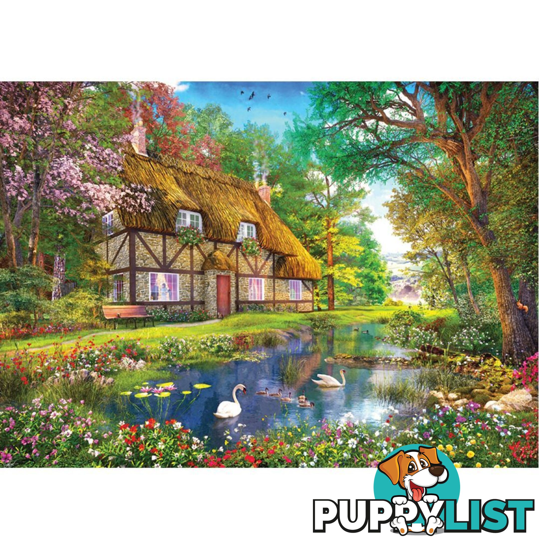 Holdson - Summer Home - Cottage Charmers Jigsaw Puzzle 1000 Pieces - Jdhol774401 - 9414131774401