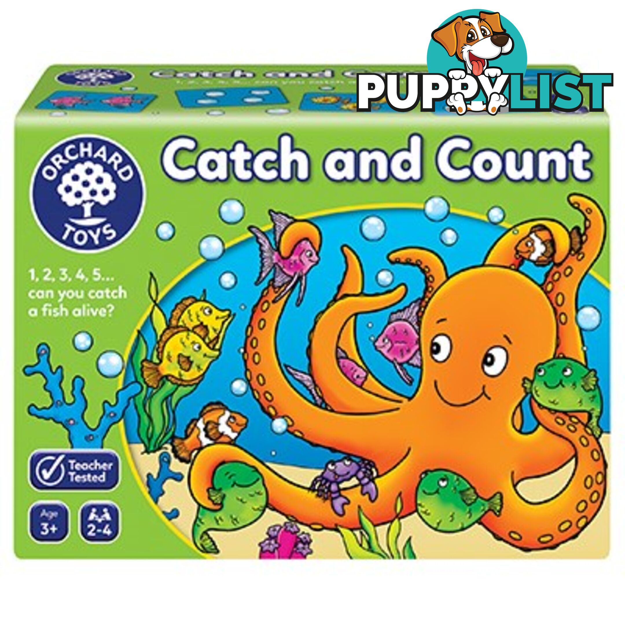 Orchard Toys - Catch And Count - Mdoc002 - 5011863101839