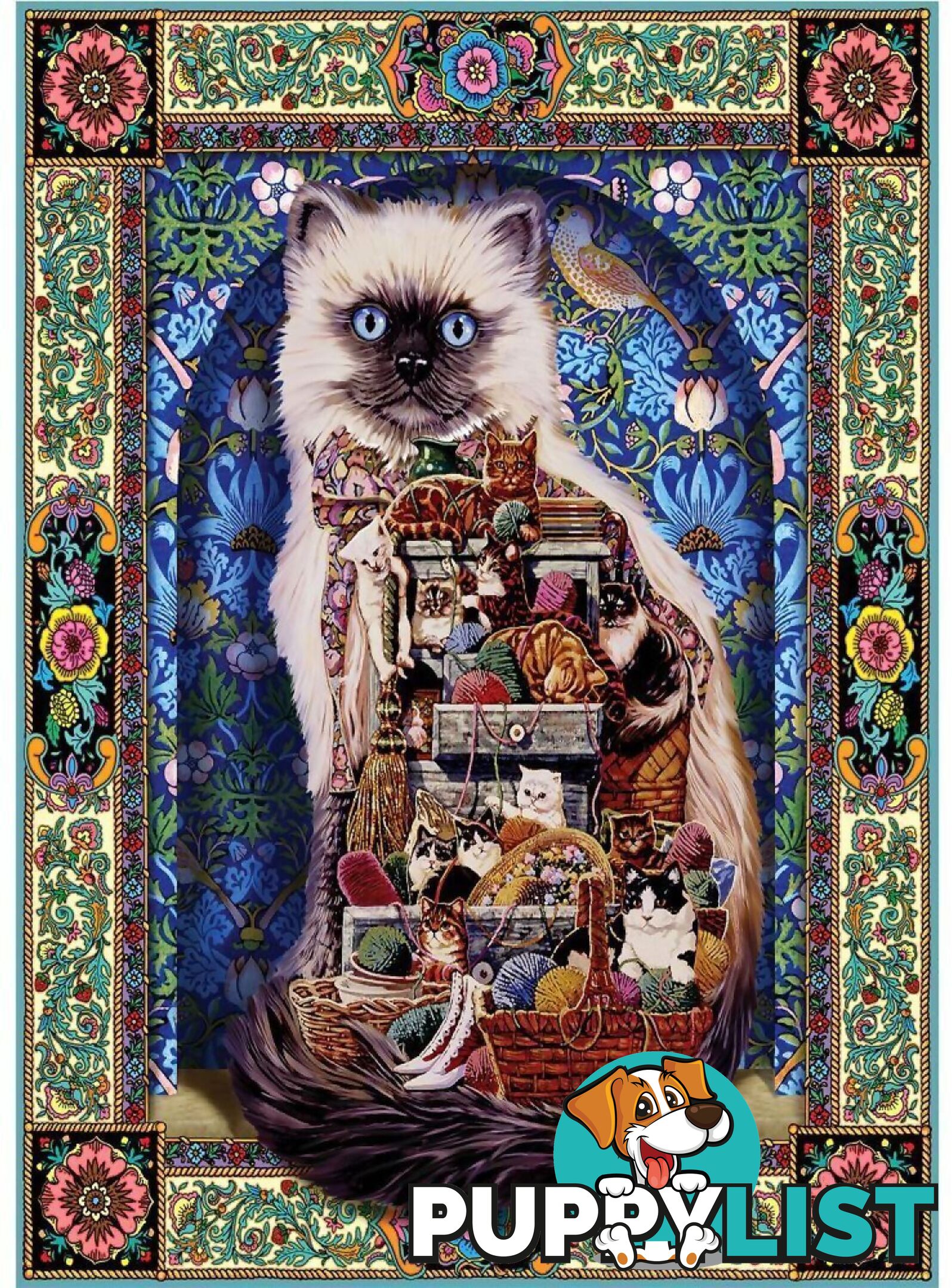 Holdson - Cat Fanciers - Cats Galore - Jigsaw Puzzle 1000 Pieces - Jdhol775392 - 9414131775392