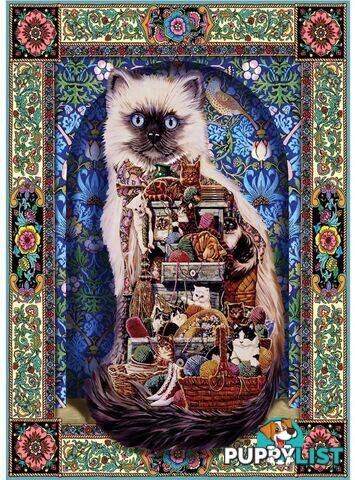 Holdson - Cat Fanciers - Cats Galore - Jigsaw Puzzle 1000 Pieces - Jdhol775392 - 9414131775392