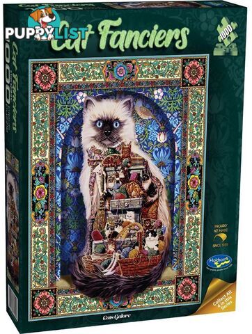 Holdson - Cat Fanciers - Cats Galore - Jigsaw Puzzle 1000 Pieces - Jdhol775392 - 9414131775392