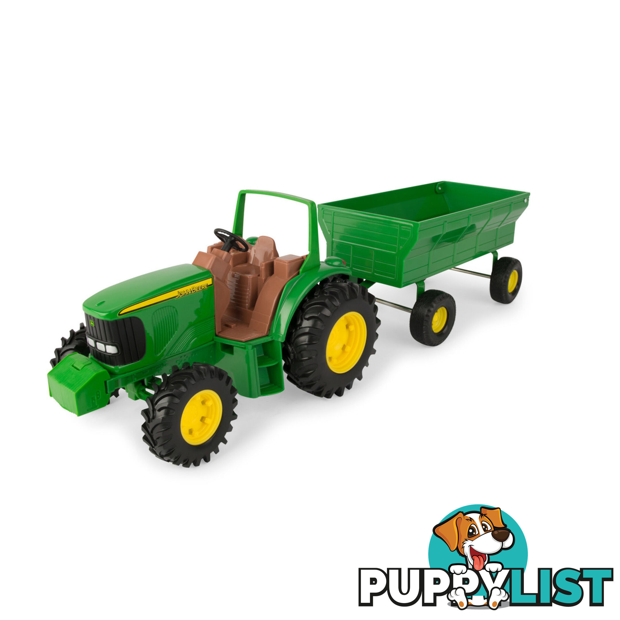 John Deere - Tomy 1:16 Tractor and Wagon - Lc37163 - 036881371632