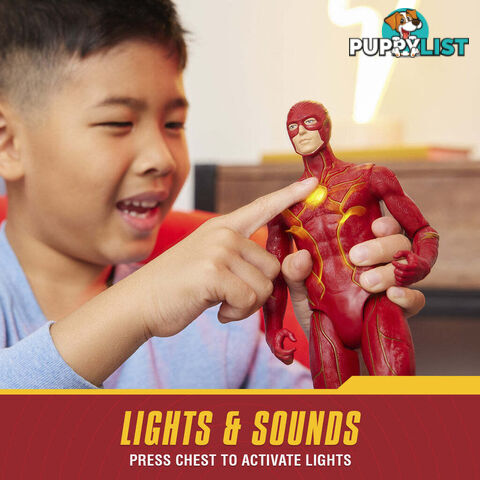 DC - The Flash 12 inch (30cm) Feature Figure Speed Force The Flash - Si6065268 - 778988436042