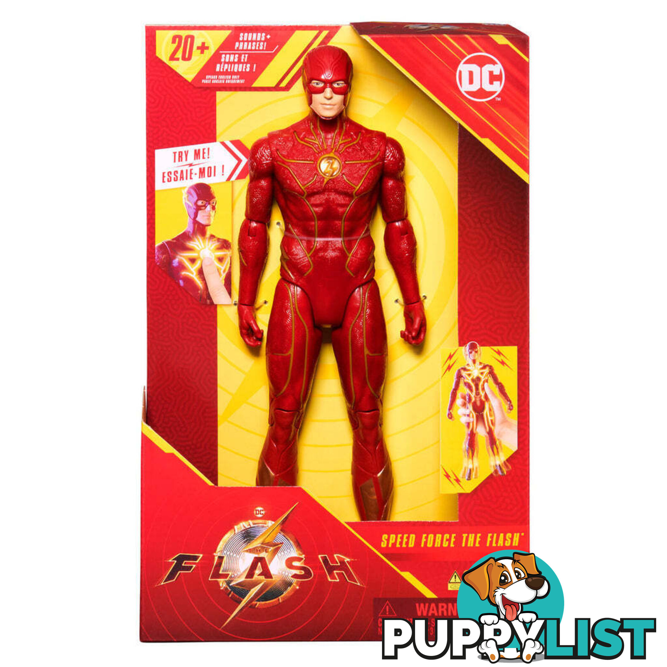 DC - The Flash 12 inch (30cm) Feature Figure Speed Force The Flash - Si6065268 - 778988436042