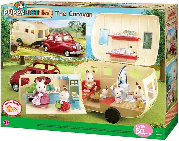 Sylvanian Families - The Caravan Playset Sf5045 - 5054131050453