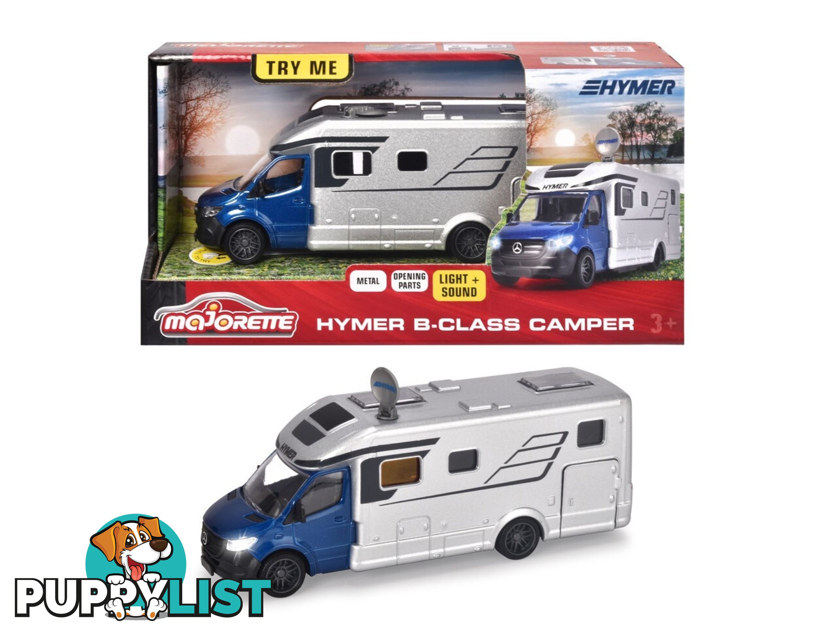 Majorette - Hymer B-Class 780t Camper - Rpmj68069 - 3467452068069