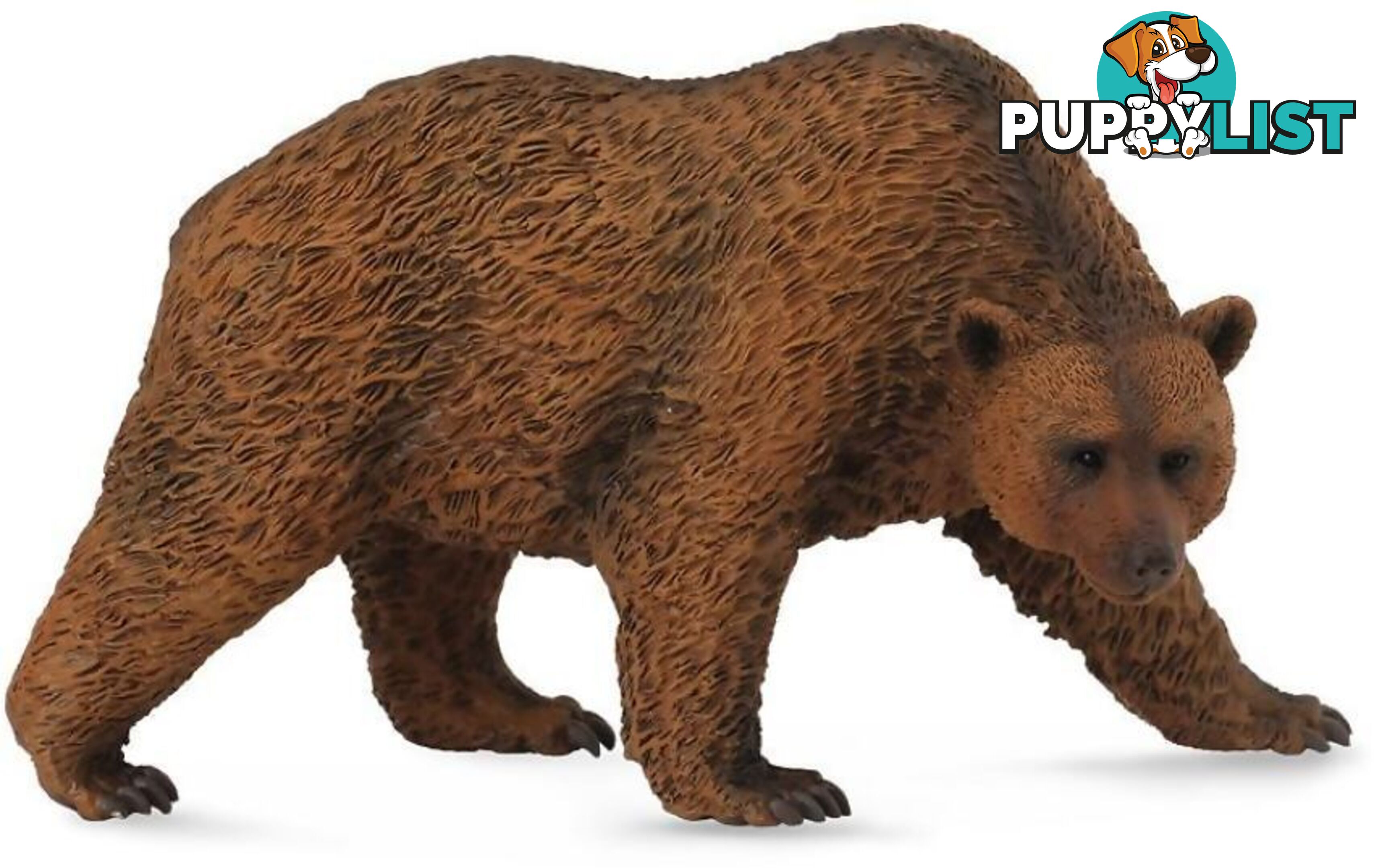 CollectA - Brown Bear Large Wild Animal Figurine - Rpco88560 - 4892900885605