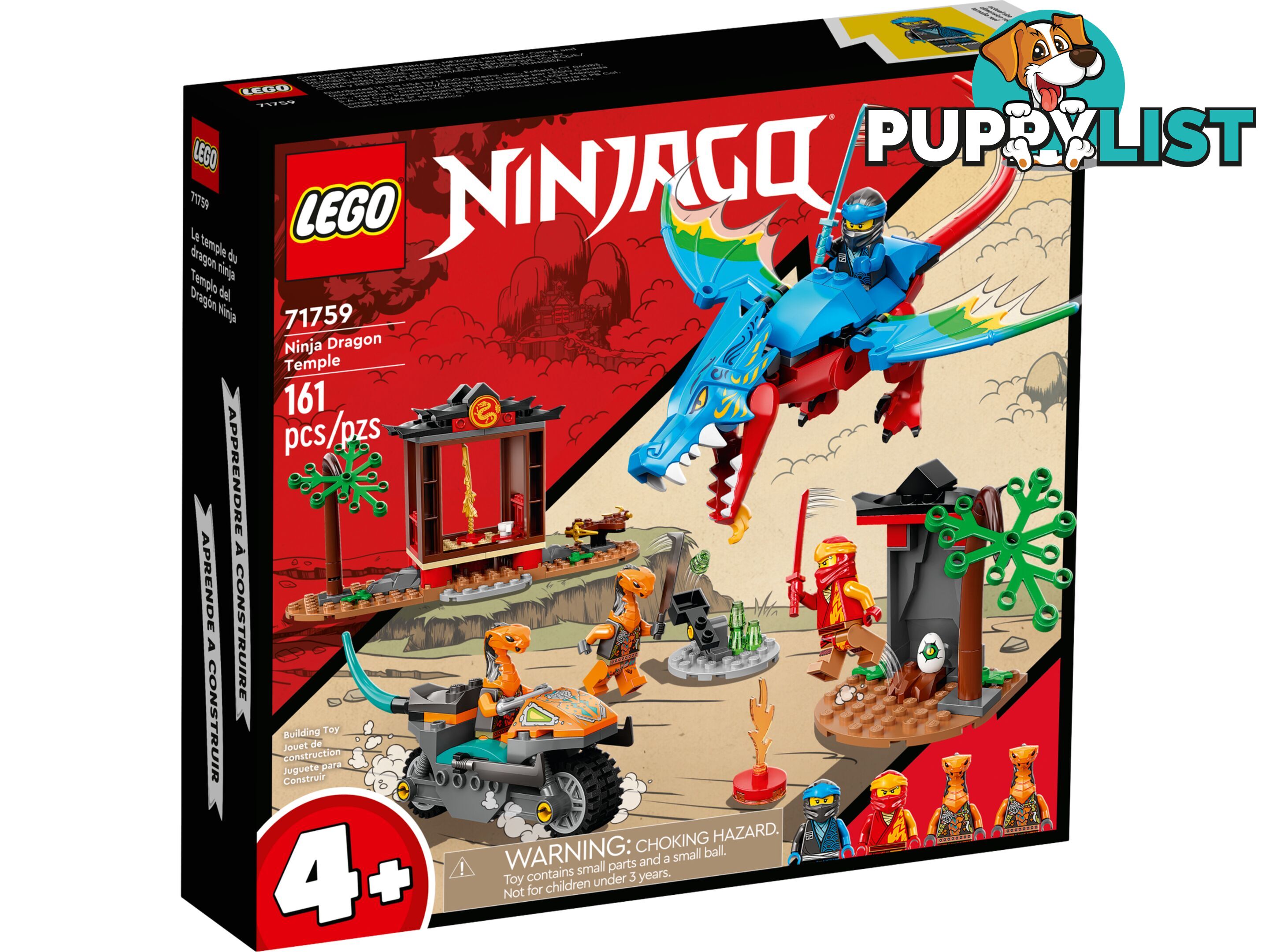 LEGO 71759 Ninja Dragon Temple - Ninjago 4+ - 5702017151991