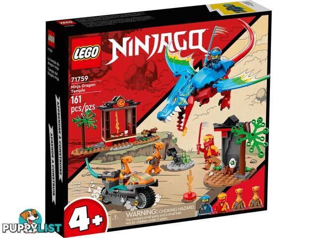 LEGO 71759 Ninja Dragon Temple - Ninjago 4+ - 5702017151991