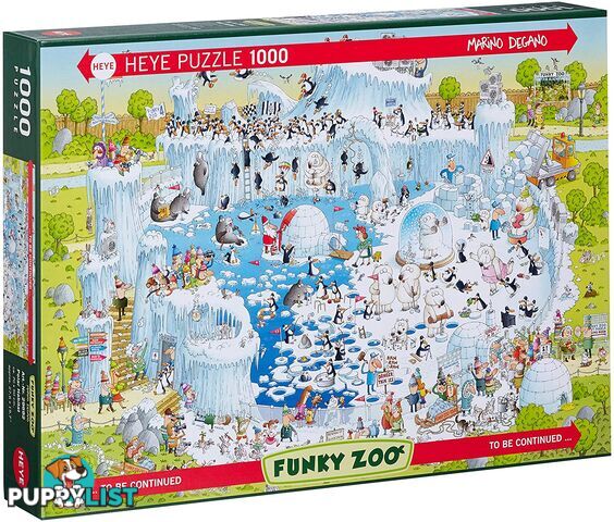 Heye - Polar Habitat Degano Puzzles (1000pce) Hy29692 - 4001689296926