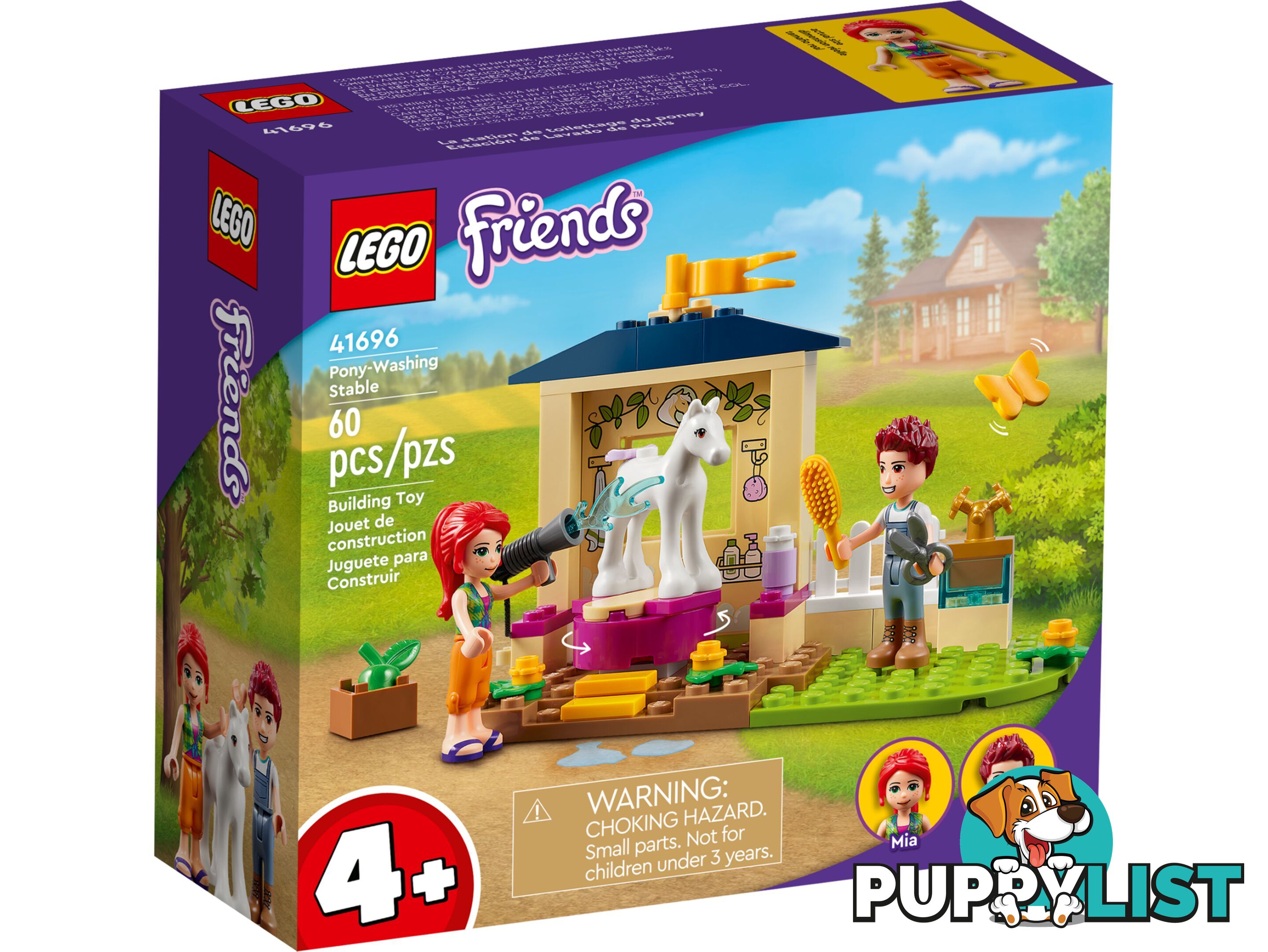 LEGO 41696 Pony-Washing Stable - Friends 4+ - 5702017152707