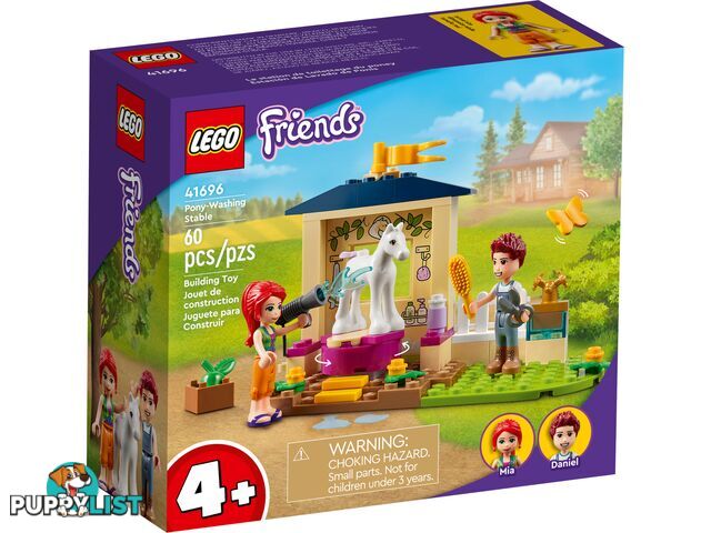 LEGO 41696 Pony-Washing Stable - Friends 4+ - 5702017152707