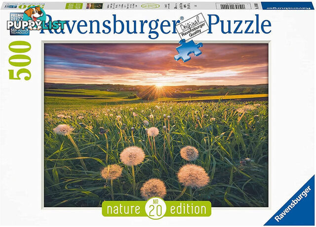 Ravensburger - Dandelions At Sunset Jigsaw Puzzle 500pc - Mdrb16990 - 4005556169900