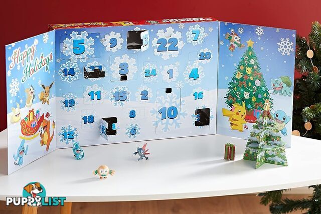 Pokemon - Xmas Advent Calendar 24 Figures - Bgpkw2351 - 191726399278