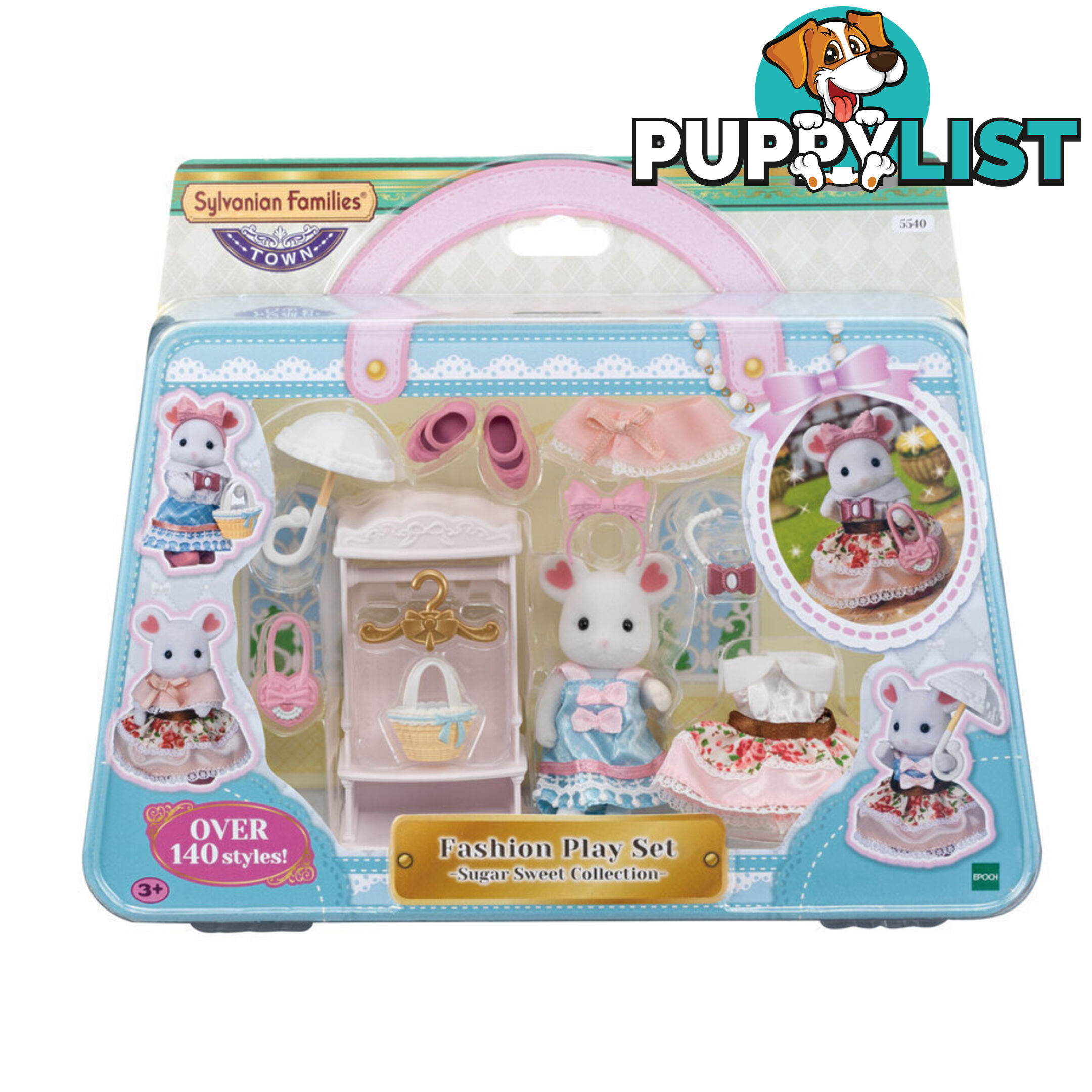 Sylvanian Families - Fashion Play Set - Sugar Sweet Collection - Mdsf5540 - 5054131055403