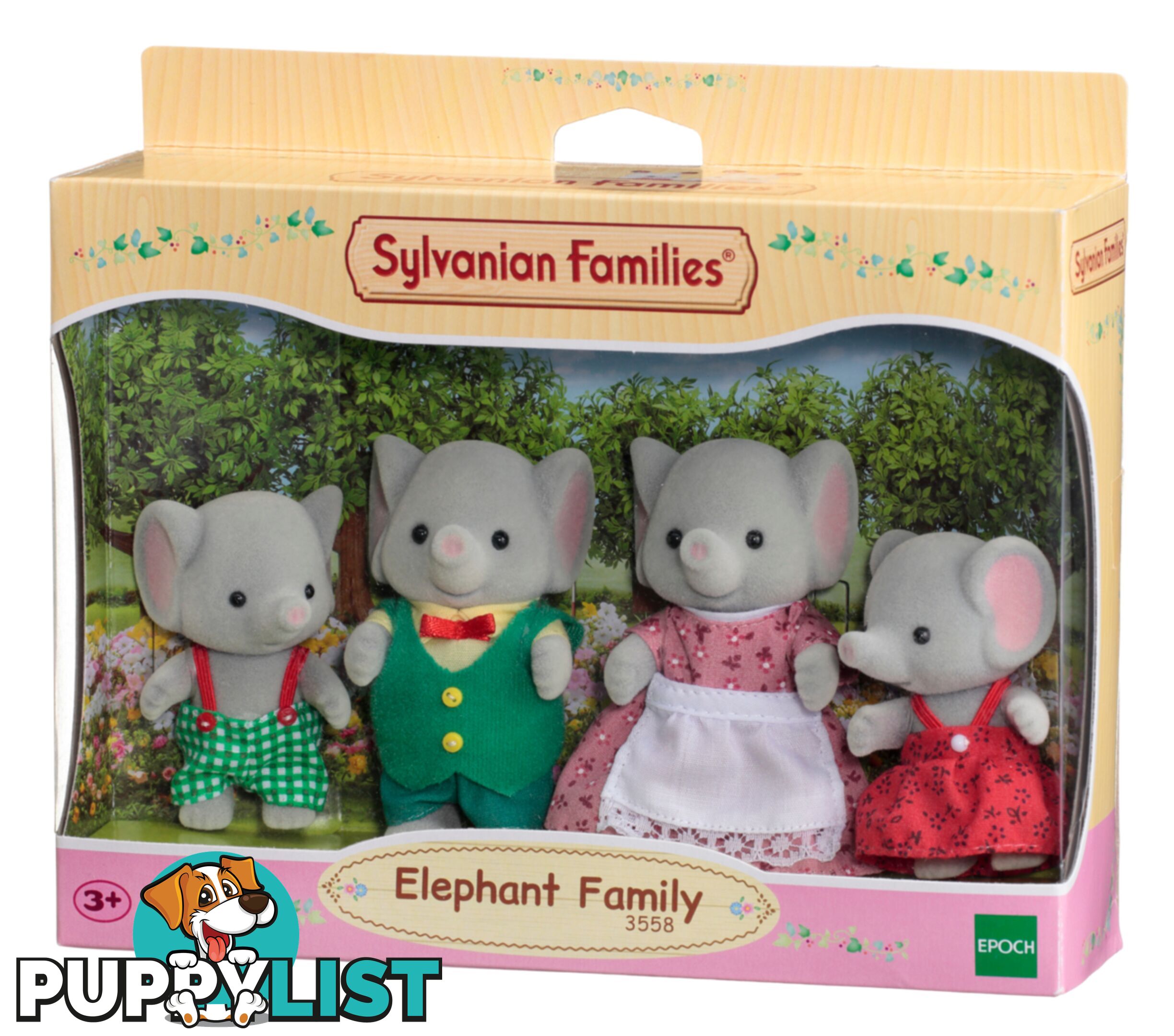 Sylvanian Families - Elephant Family Sf3558 - 5054131035580