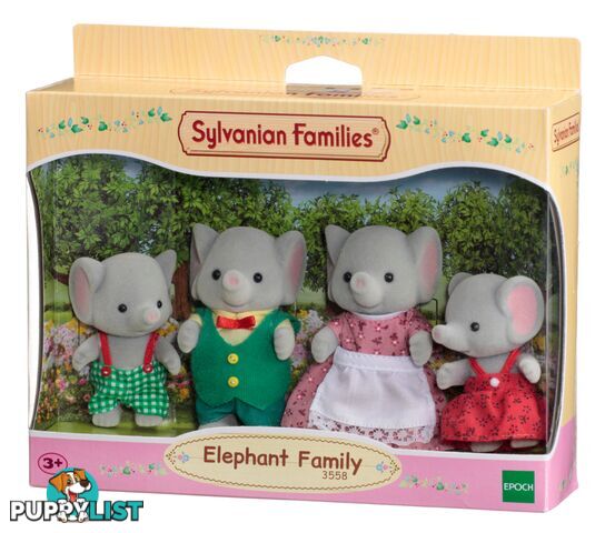 Sylvanian Families - Elephant Family Sf3558 - 5054131035580