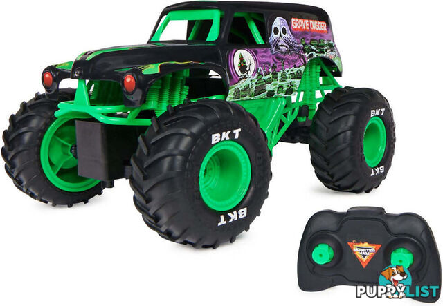 Monster Jam Rc 1:15 Scale Grave Digger Refresh - Si6068258 - 778988499597