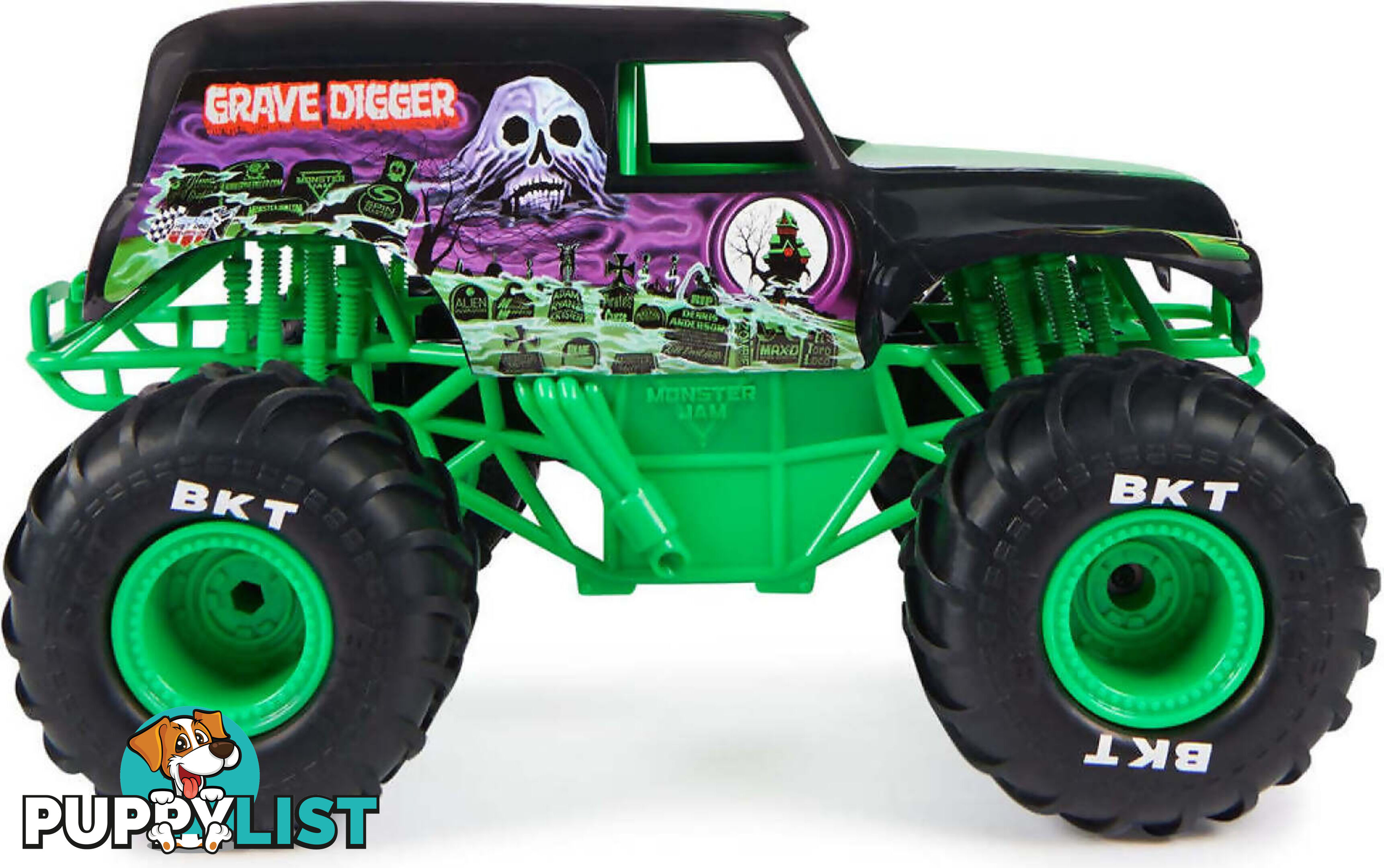 Monster Jam Rc 1:15 Scale Grave Digger Refresh - Si6068258 - 778988499597