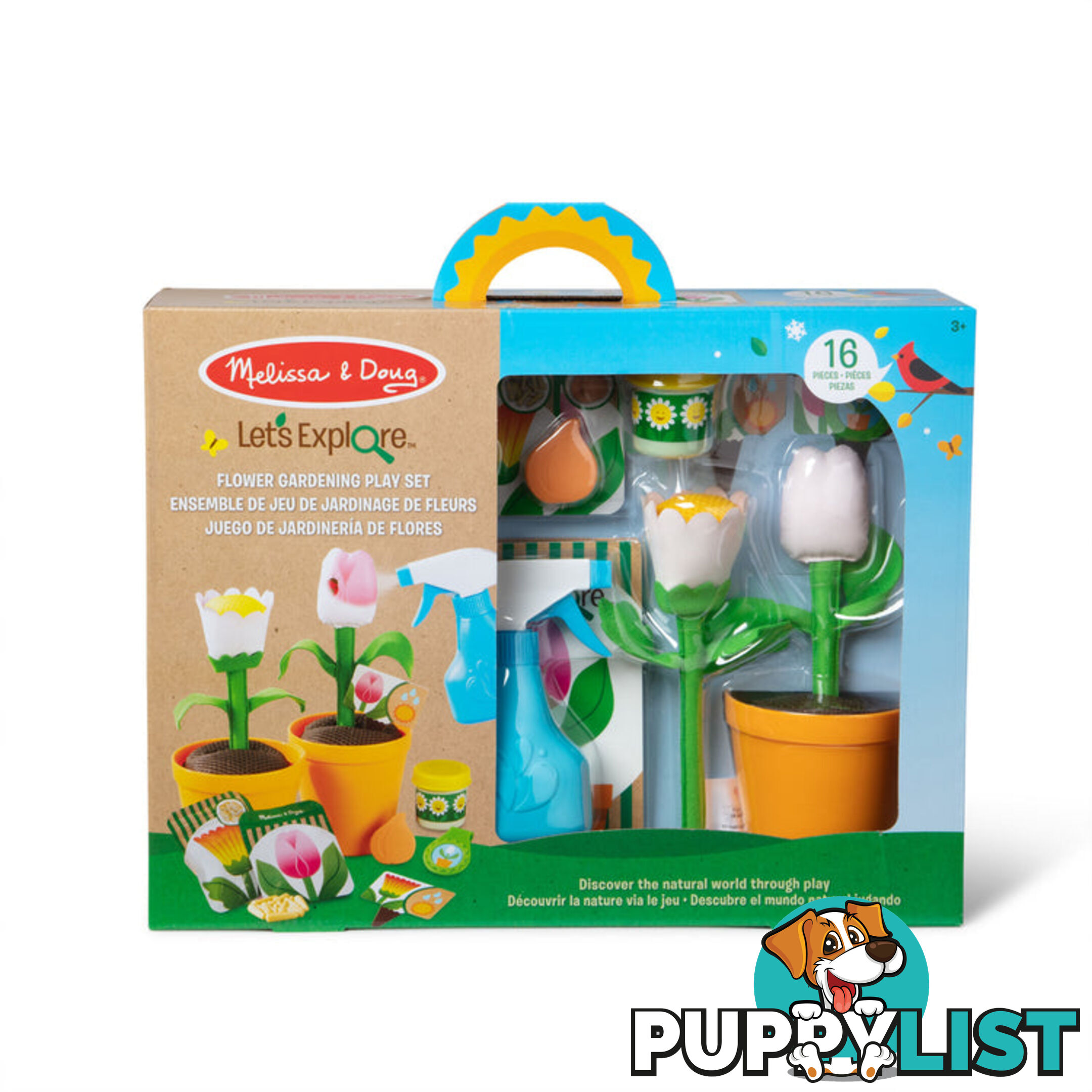 Melissa & Doug - Let's Explore Flower Gardening Play Set - Mdmnd30828 - 000772308281