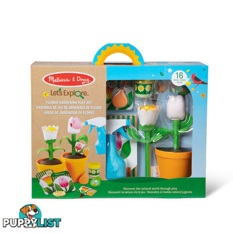 Melissa & Doug - Let's Explore Flower Gardening Play Set - Mdmnd30828 - 000772308281