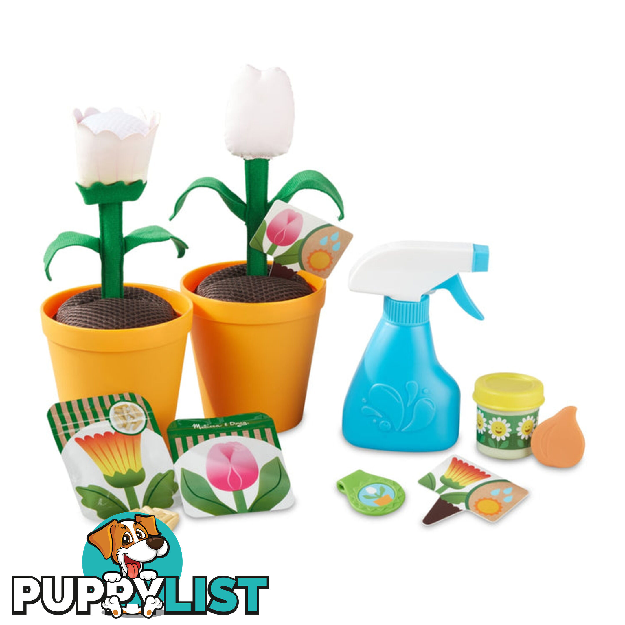 Melissa & Doug - Let's Explore Flower Gardening Play Set - Mdmnd30828 - 000772308281