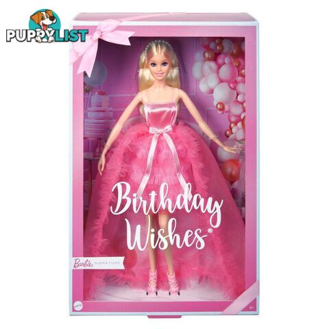 Barbie Birthday Wishes Doll - Mahjx01 - 194735097135