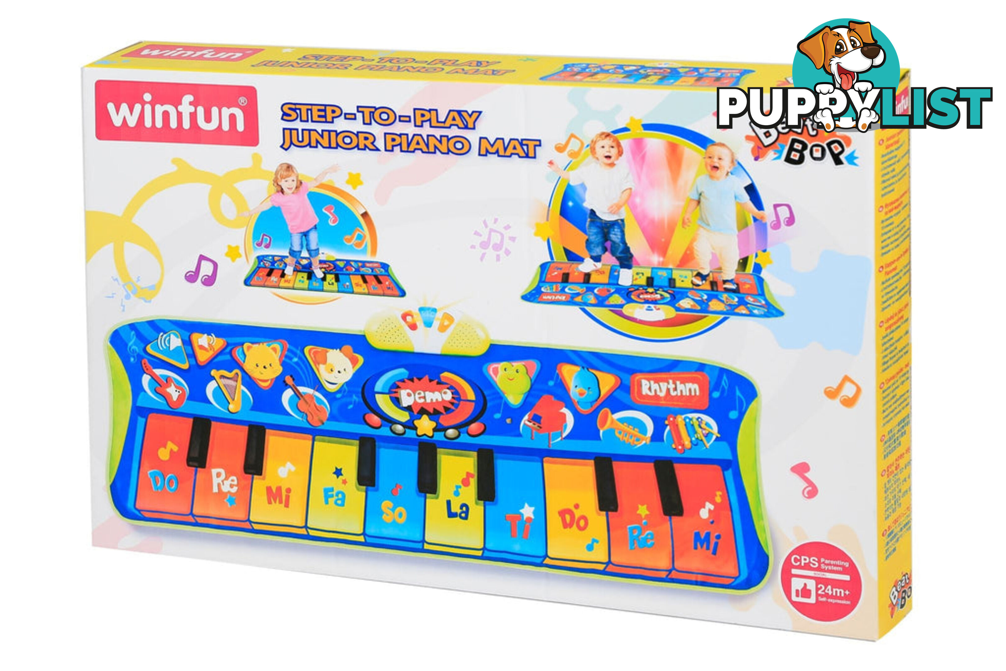 Winfun - Step-to-play Junior Piano Mat - Art64957 - 4895038525078