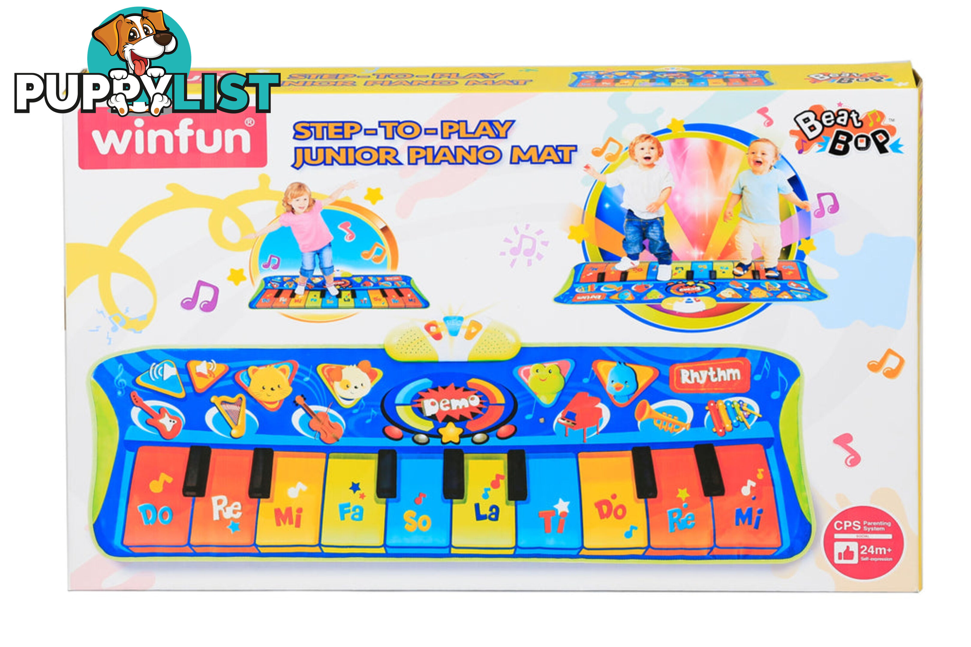 Winfun - Step-to-play Junior Piano Mat - Art64957 - 4895038525078