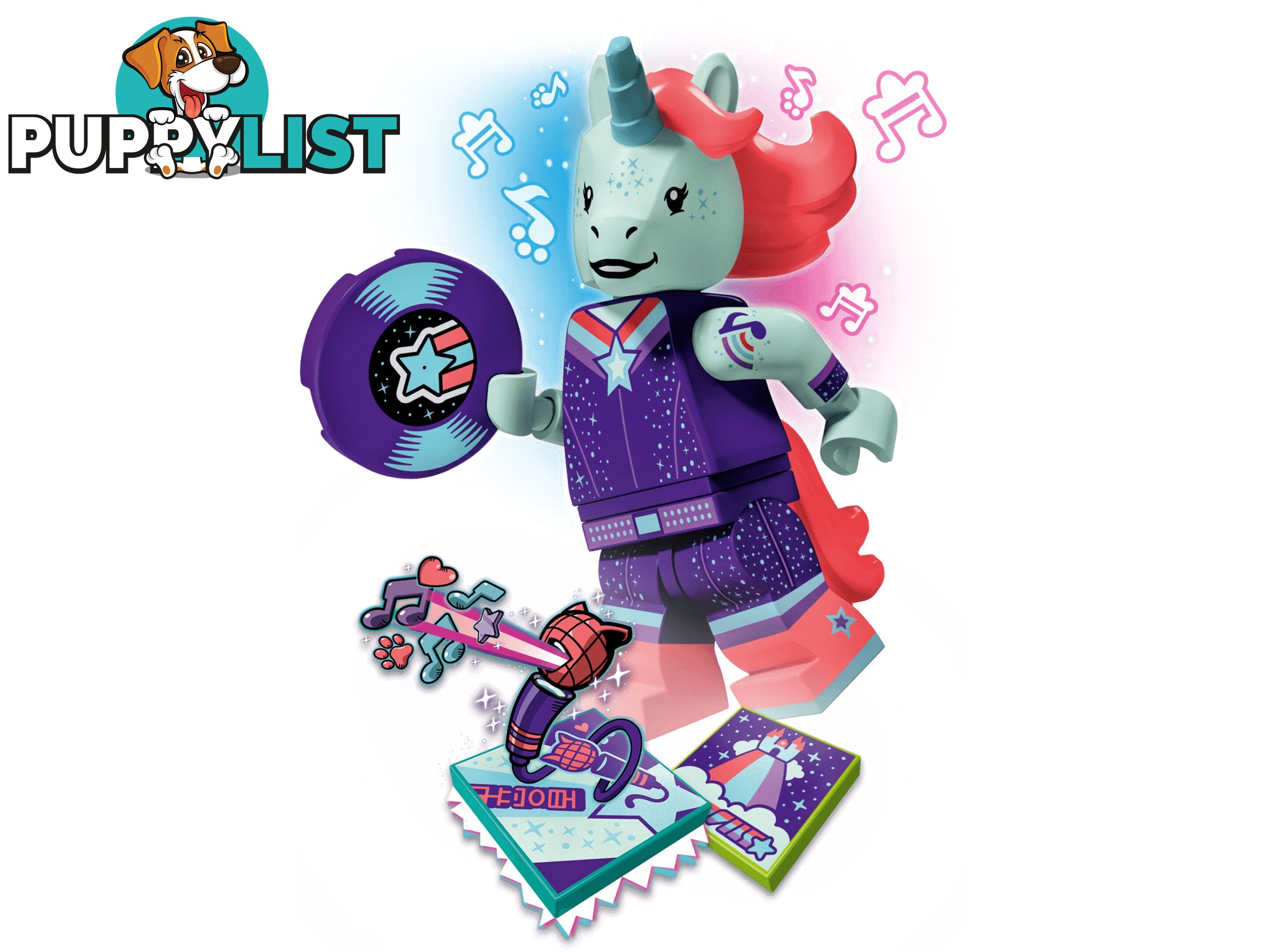 LEGO 43106 Unicorn DJ BeatBox - VIDIYO - 5702016911794