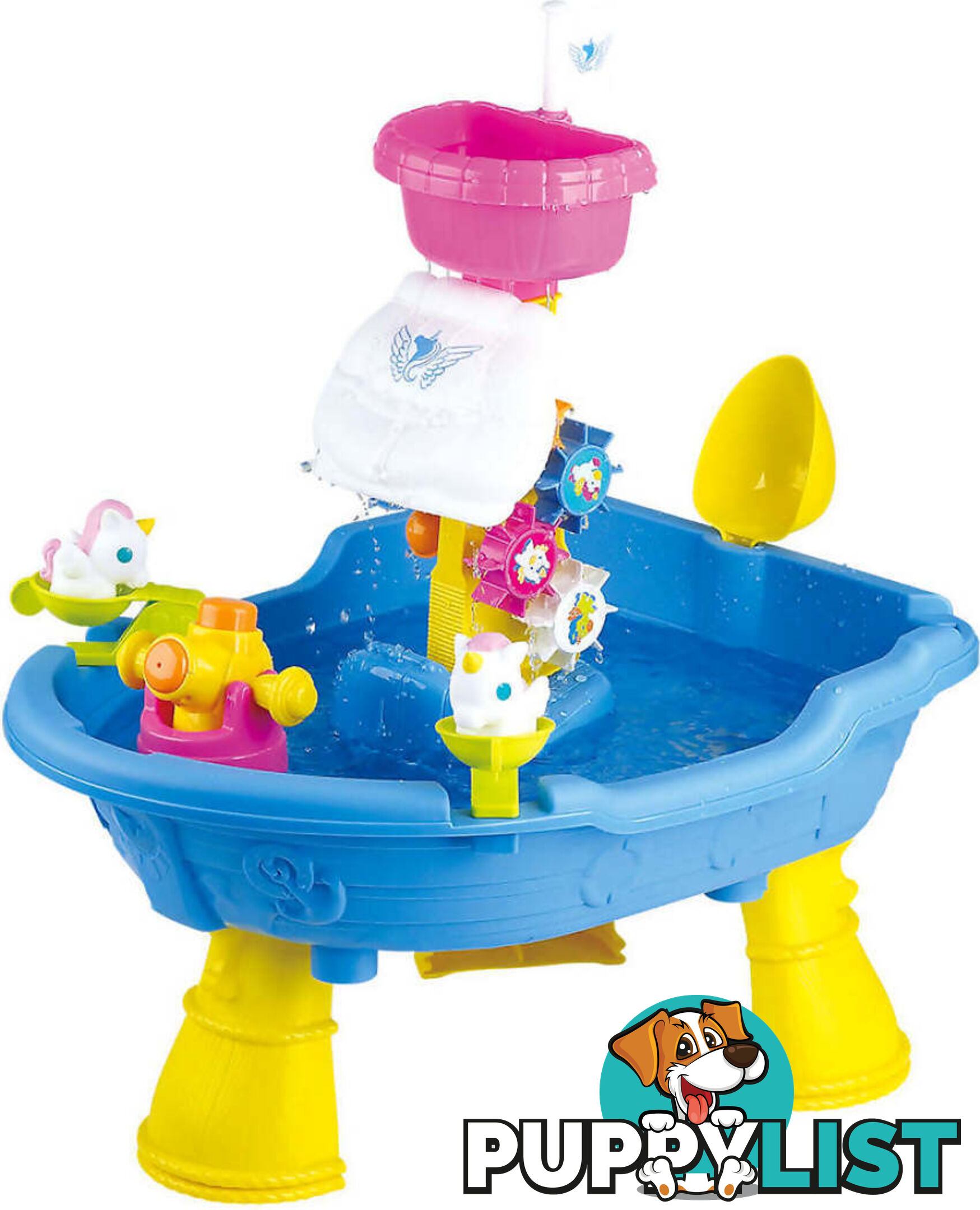 Playgo Toys Ent. Ltd - Fairy Unicorn Water Table - Art66181 - 4892401054531