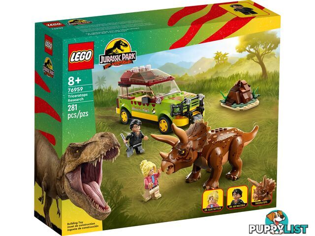 LEGO 76959 Triceratops Research - Jurassic World - 5702017421940