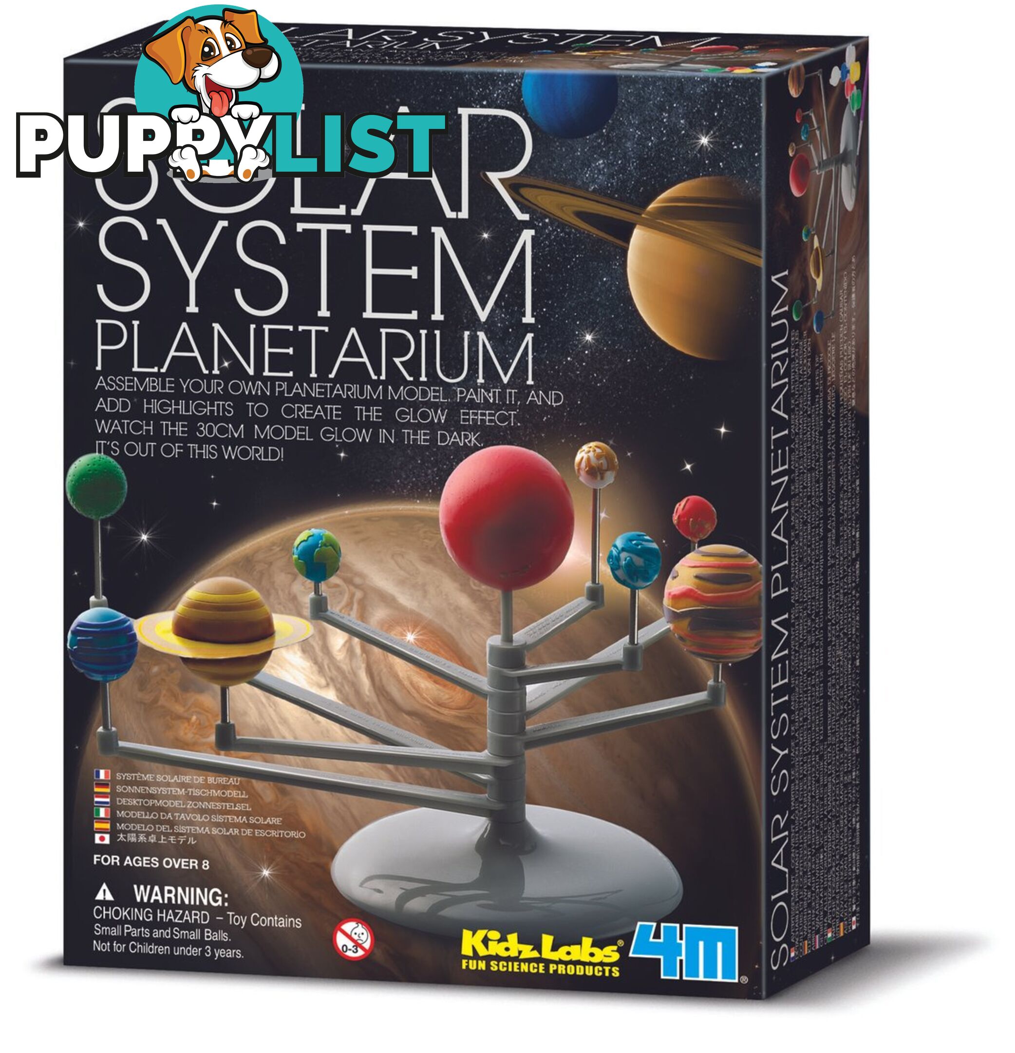 4m - Solar System Planetarium Glow Model Kit Jpfsg3257 - 4893156032577