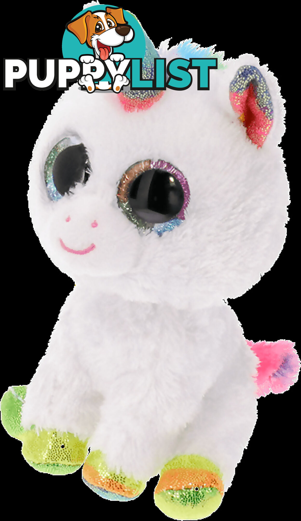 Ty - Beanie Boos - Pixy The White Unicorn Small 15cm - Bg36852 - 008421368525