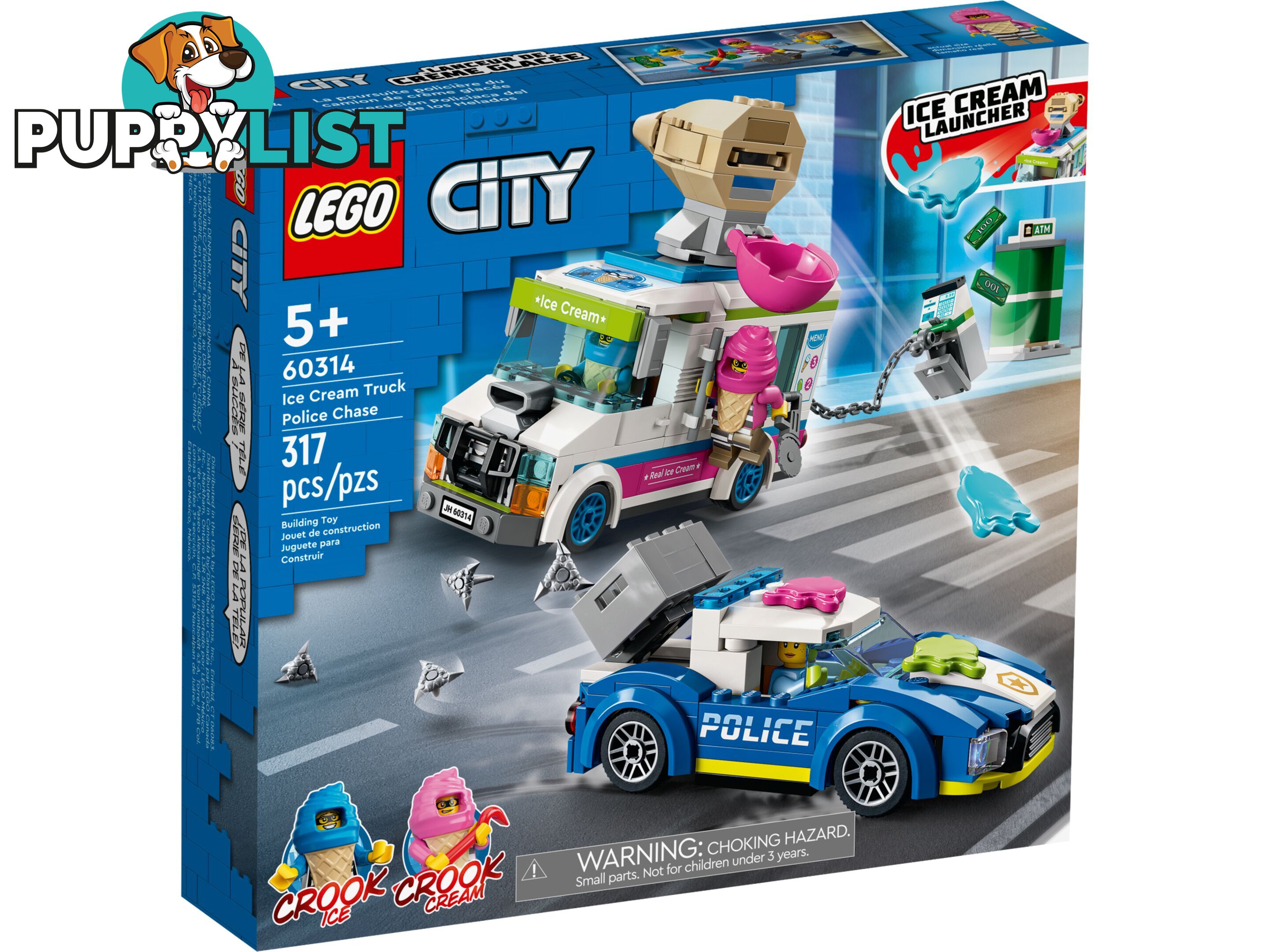 LEGO 60314 Ice Cream Truck Police Chase - City - 5702017161891