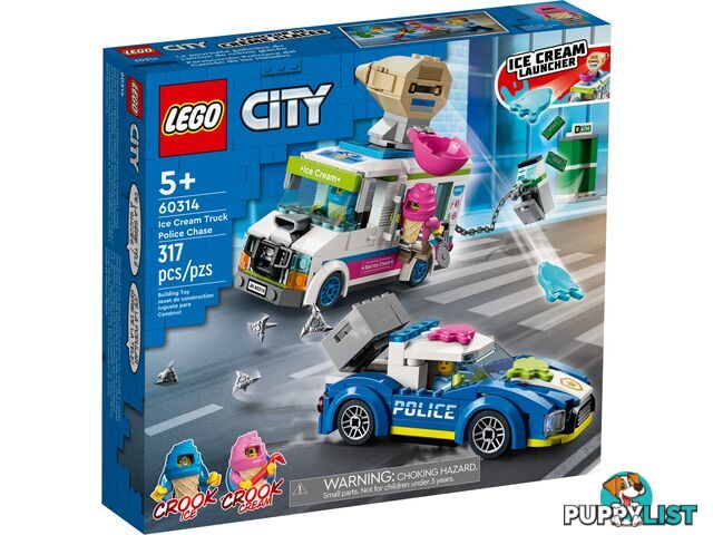 LEGO 60314 Ice Cream Truck Police Chase - City - 5702017161891