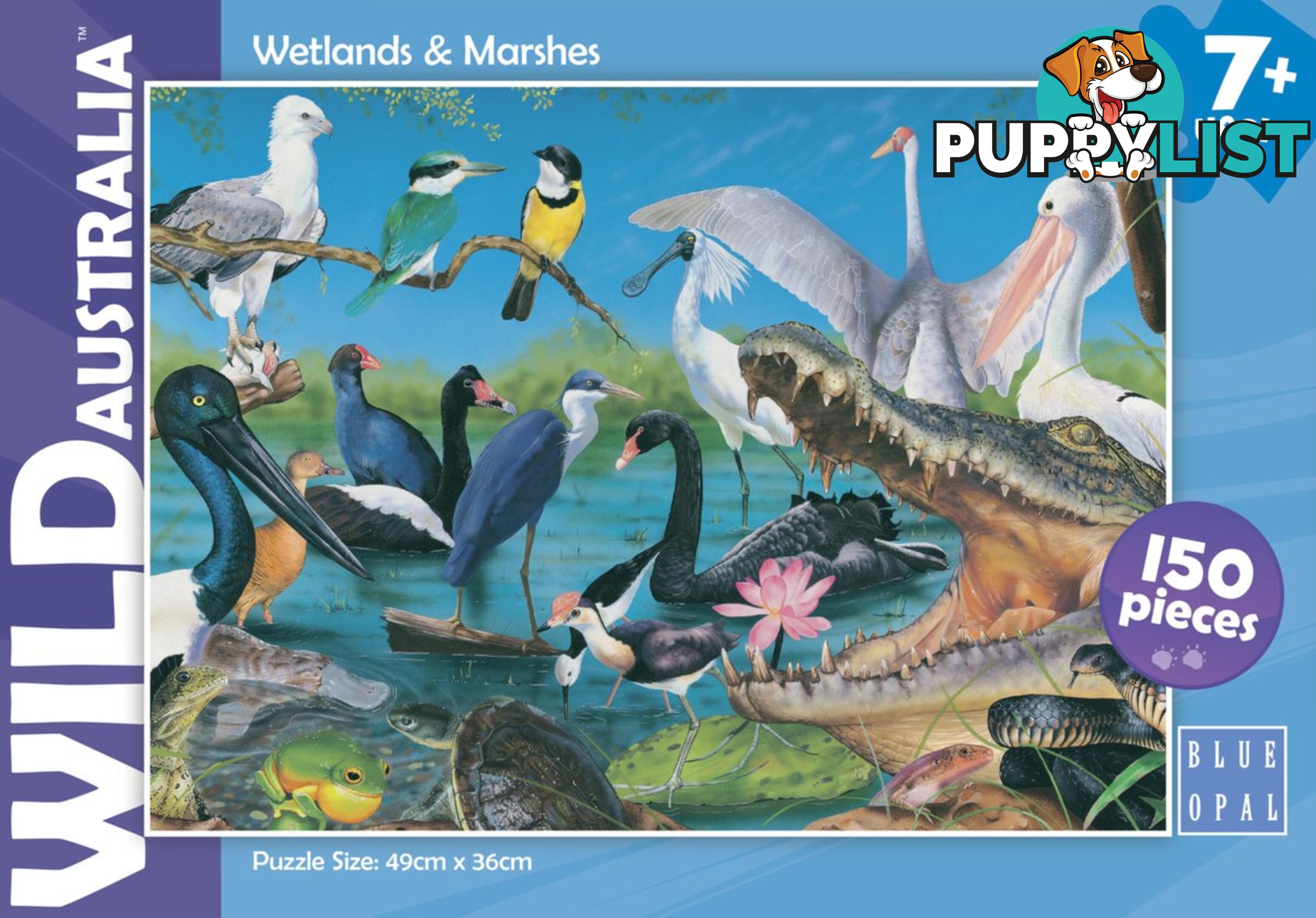 Blue Opal - Wild Aust Wetlands & Marshes Jigsaw Puzzle 150pc Bl01980 - 633793019807