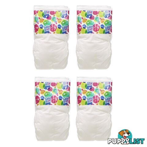 Baby Alive - Doll Diaper Refill Includes 4 Diapers Toy Accessories For Kids Ages 3 Years Old And Up  Hasbro E9119 - 5010993662142